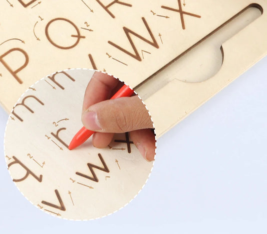 Writing board on-the-go for children