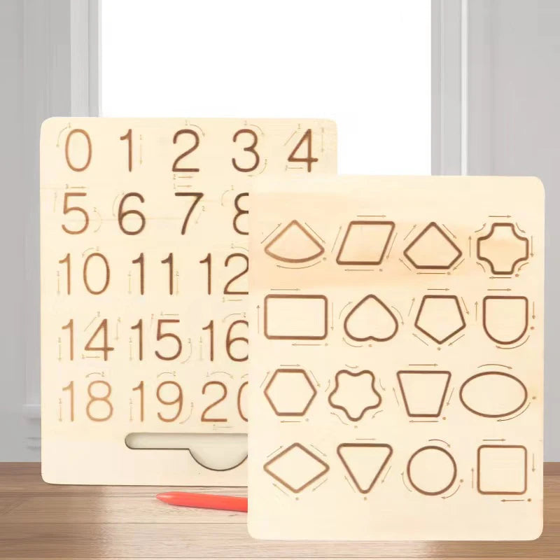Writing board on-the-go for children