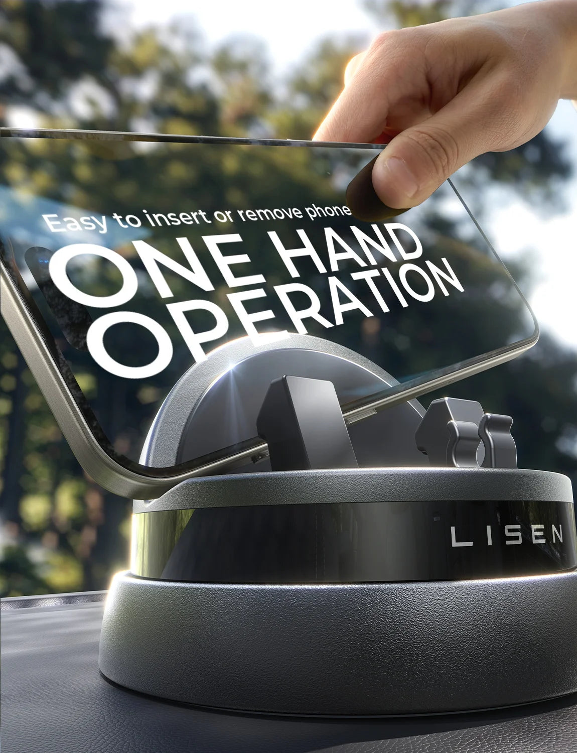 360° Rotable Dashboard Phone Holder