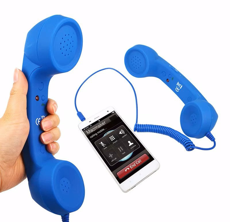 Stylish Retro Phone Handset 3.5mm