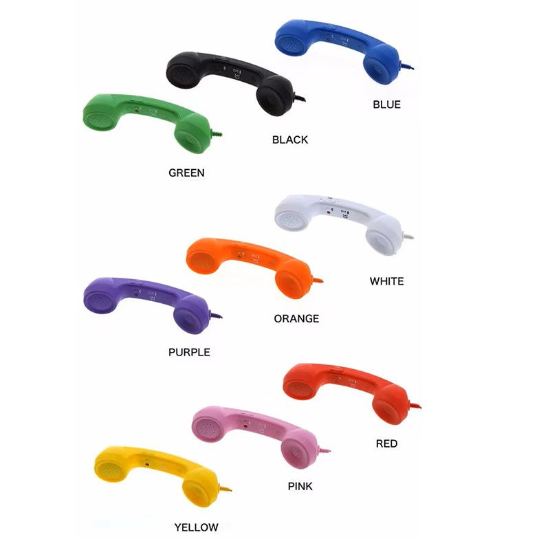 Stylish Retro Phone Handset 3.5mm