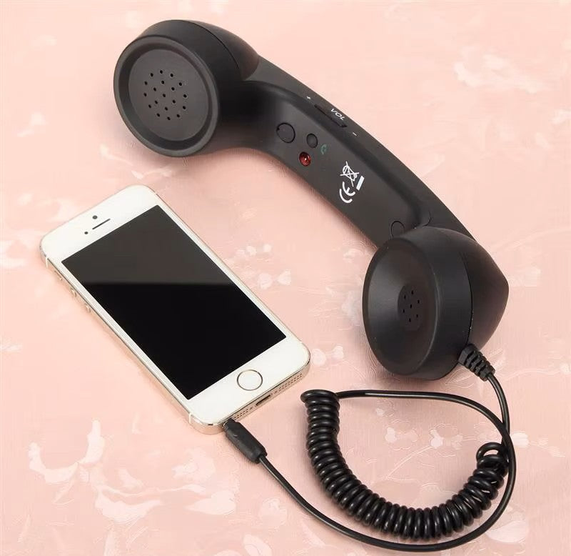 Stylish Retro Phone Handset 3.5mm