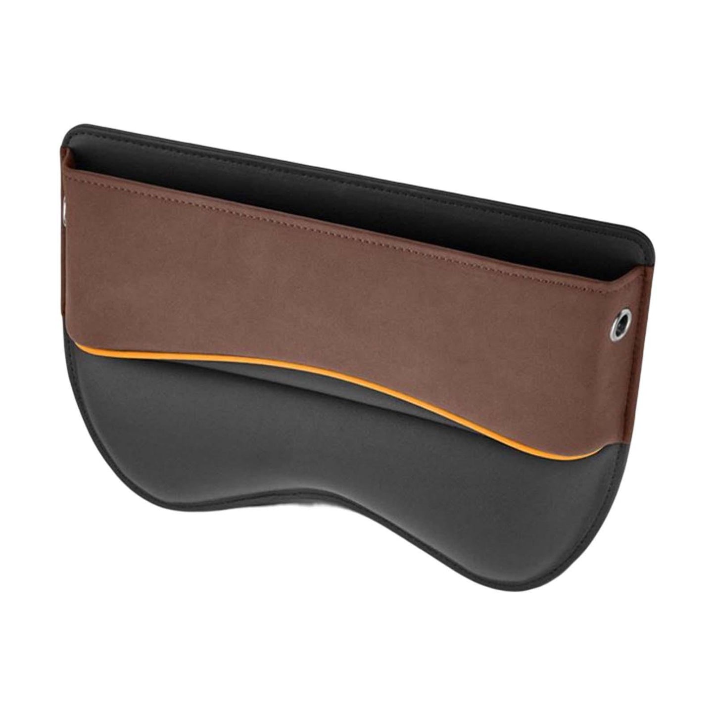2 in 1 Car Suede Seat Side Storage Pocket / Car Seat Gap Filler Organizer