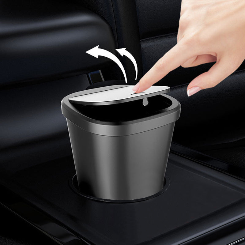mpulse Brands 1x 550ml Mini Car Rubbish Bin - Cup Holder Trash Can Coin  Ashtray Random Colour 1EA