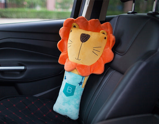 Children Cartoon Car Seat Belt Pillow